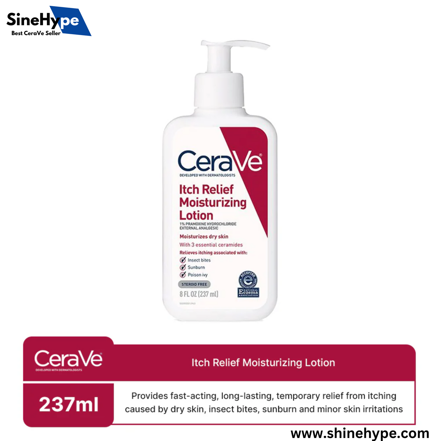 CeraVe Itch Relief Lotion 237ML