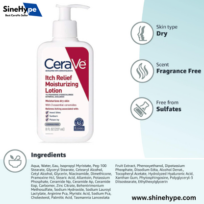 CeraVe Itch Relief Lotion 237ML