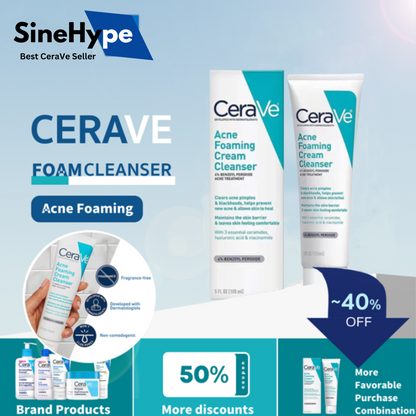 Acne Foaming Cream Cleanser 150ml