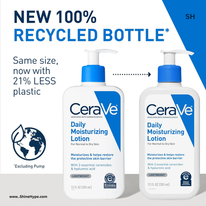 CeraVe Daily Moisturizing Lotion for Dry Skin 355ML