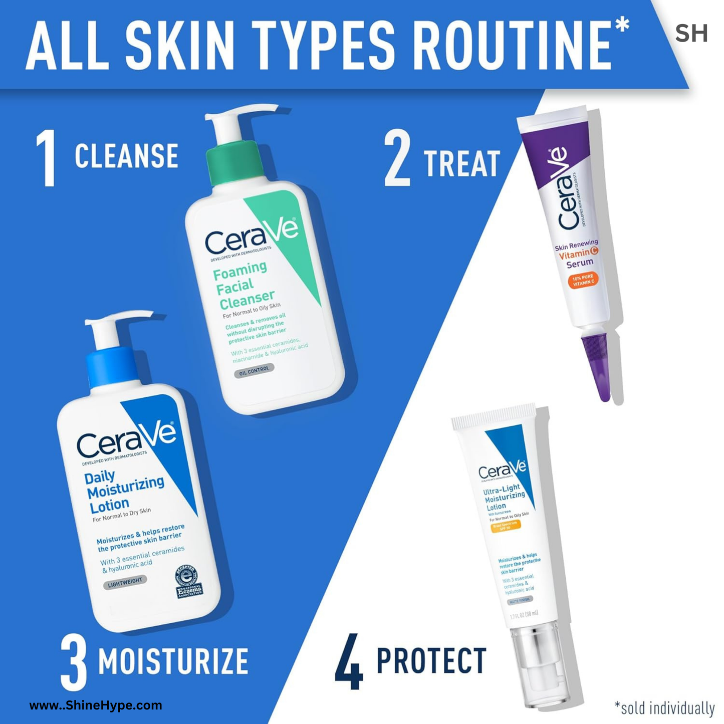 CeraVe Daily Moisturizing Lotion for Dry Skin 355ML